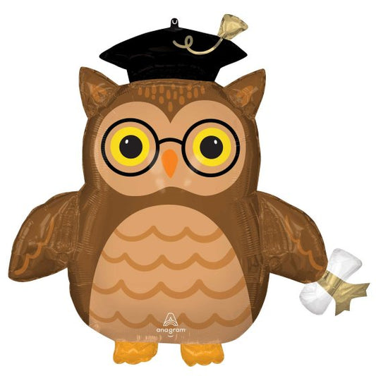 SuperShape Graduate Wise Owl P35