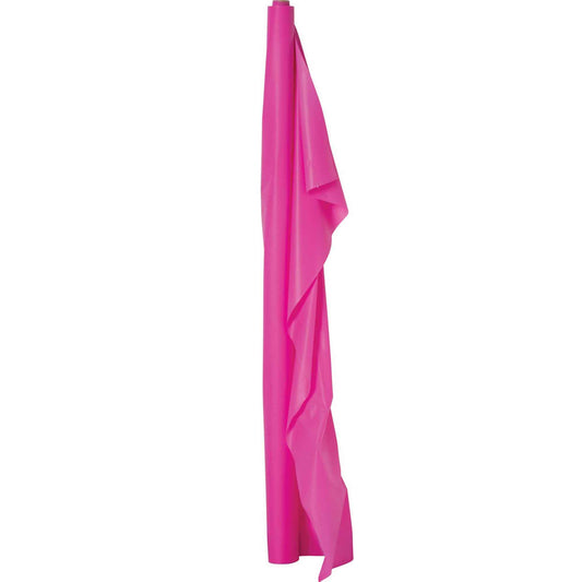 Plastic Table Roll-Bright Pink