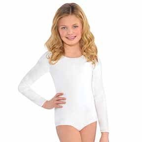 White Body Suit Child Size Medium to Large