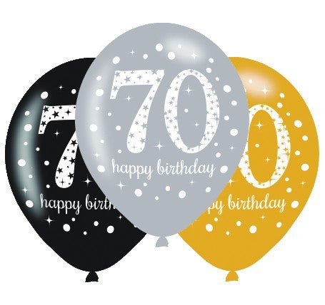 Sparkling Celebration 70 30cm Latex Balloons