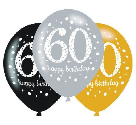 Sparkling Celebration 60 30cm Latex Balloons