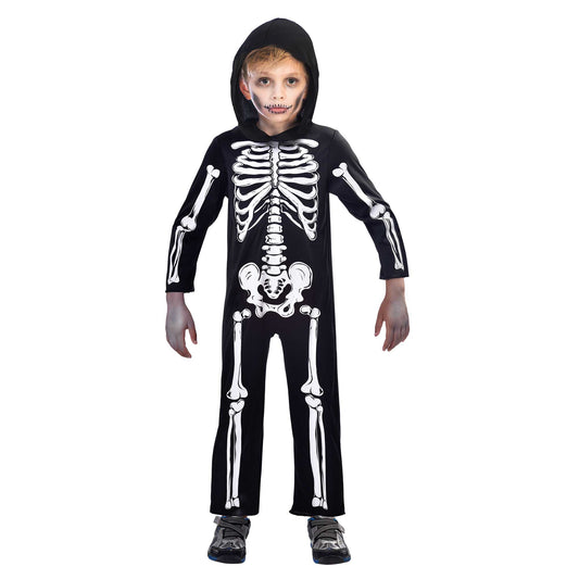 Costume Skeleton Jumpsuit 4-6 Years