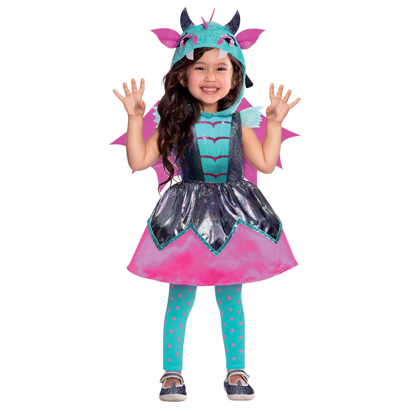Costume Little Mystic Dragon Girls 3-4 Years