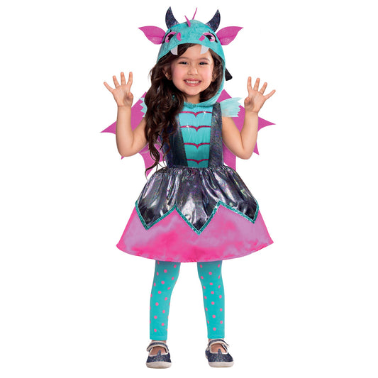 Costume Little Mystic Dragon Girls 6-8 Years