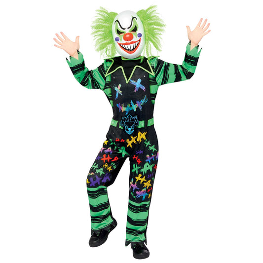Costume Haha Clown Boys 6-8 Years
