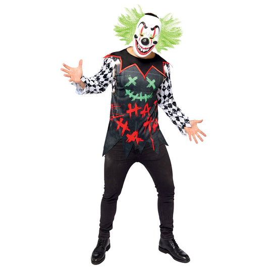 Costume Haha Clown Set Men's Adult Standard