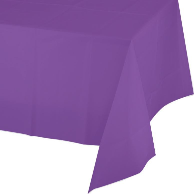 Amethyst Purple Tablecover Plastic 137cm x 274cm