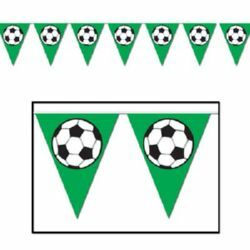 Pennant Flag Banner Soccer Ball
