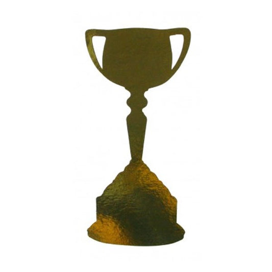 200mm Cutouts Trophy Cup Gold