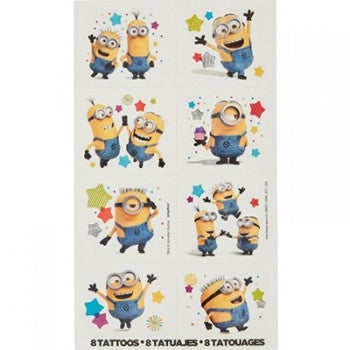 Despicable Me Tattoo Favors