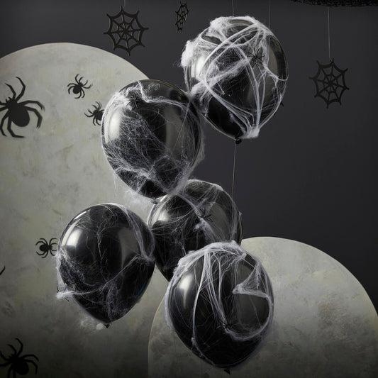 Fright Night Balloons with Web