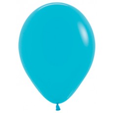 Sempertex 30cm Fashion Caribbean Blue Latex Balloons 038, 100PK
