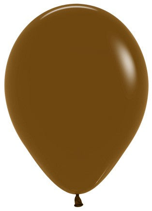 Sempertex 30cm Fashion Coffee Brown Latex Balloons 074, 100PK
