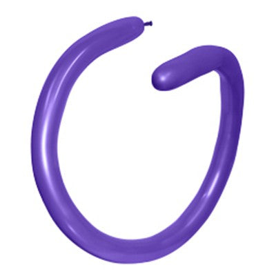 Sempertex 360T Fashion Purple Violet Modelling Latex Balloons 051, 20PK
