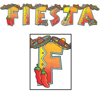 Fiesta Jointed Streamer Banner