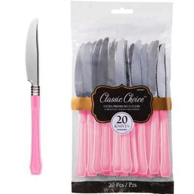 Premium Classic Choice 20 Pack Knife New Pink