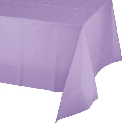 Luscious Lavender Tablecover Plastic 137cm x 274cm