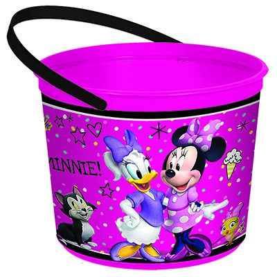Minnie Mouse Happy Helpers Plastic Favor Container