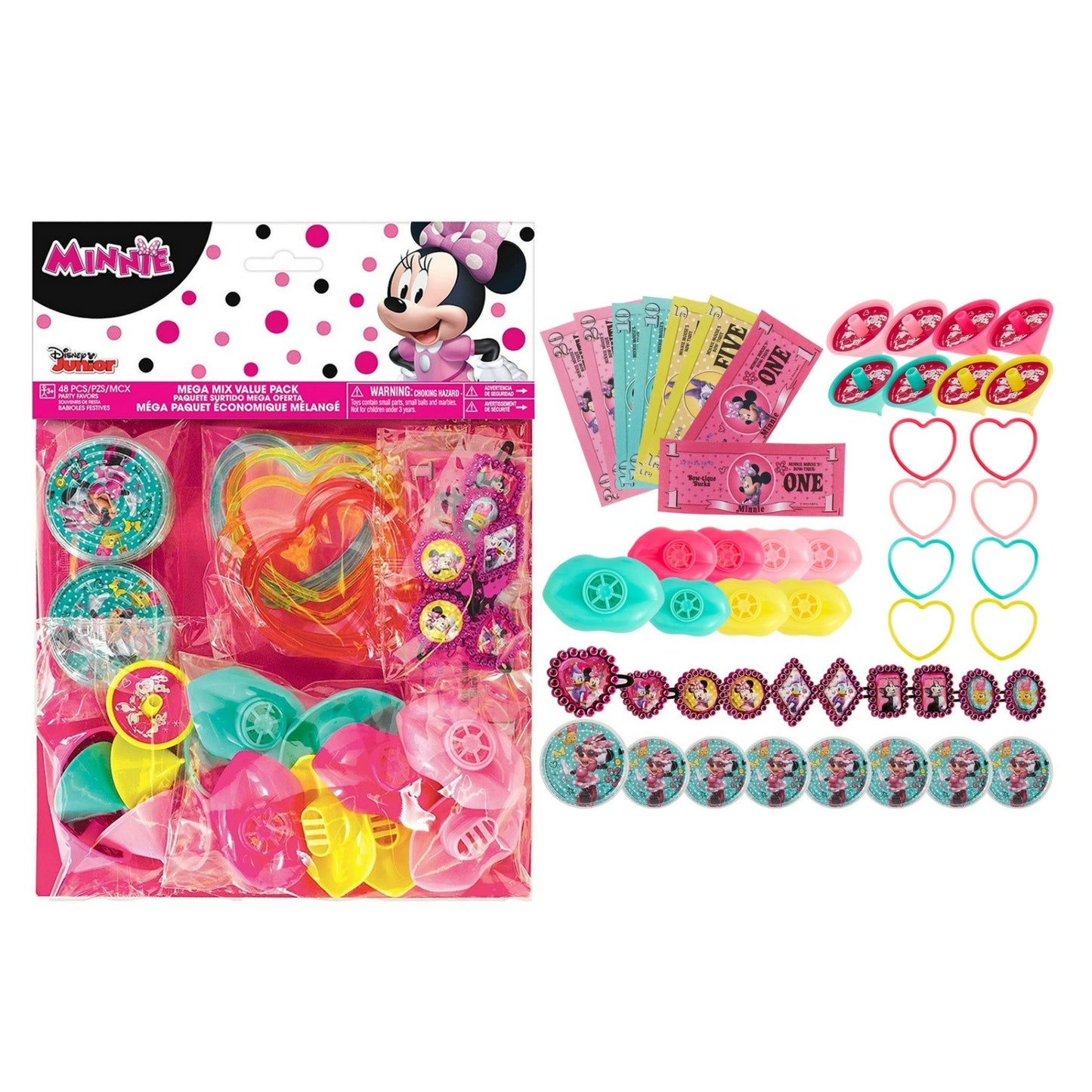 Minnie Mouse Happy Helpers Mega Mix Favors Value Pack