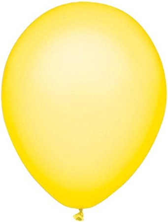 Sempertex 12cm Neon Yellow Latex Balloons 220, 50PK