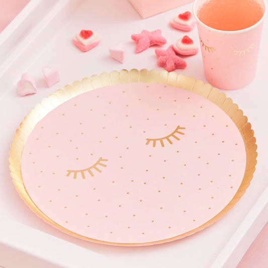 Pamper Party Paper Plates
