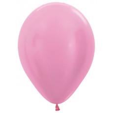 Sempertex 30cm Satin Pearl Pink Latex Balloons 409, 25PK