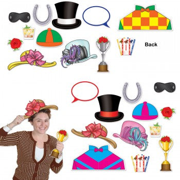Photo Booth Props Horse Racing Photo Booth Props Fun Signs