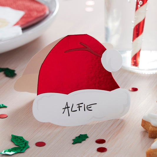 Silly Santa Place Cards