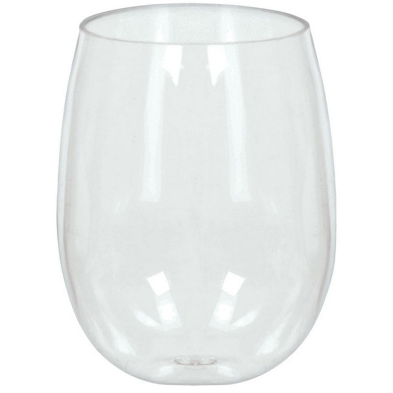 Stemless Wine Glasses 354ml Clear
