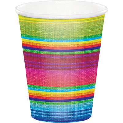 Serape Cups Paper Fiesta 266ml
