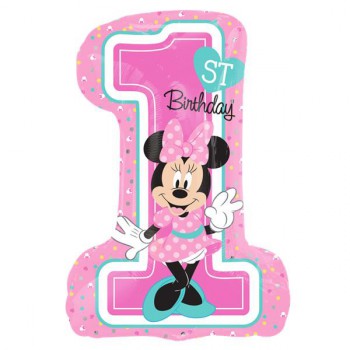 SuperShape XL Minnie 1st Birthday  P38