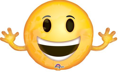 SuperShape XL Emoticons Smiley Face Shape P35