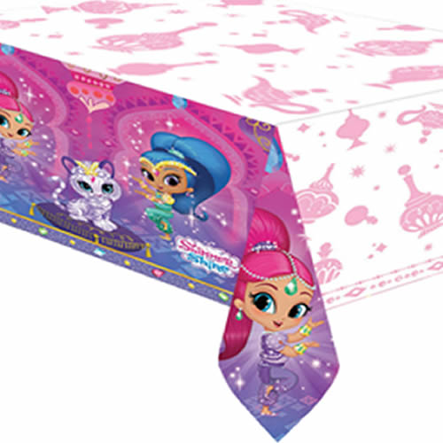 Shimmer and Shine Tablecover Plastic