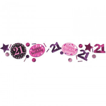 Pink Celebration 21 Confetti 34g