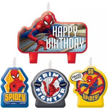 Spider-Man Webbed Wonder Birthday Candle Set