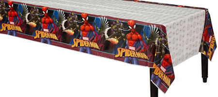 Spider-Man Webbed Wonder Tablecover Plastic