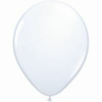 Sempertex 12cm Fashion White Latex Balloons 005, 50PK