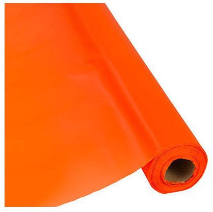 Plastic Table Roll-Orange
