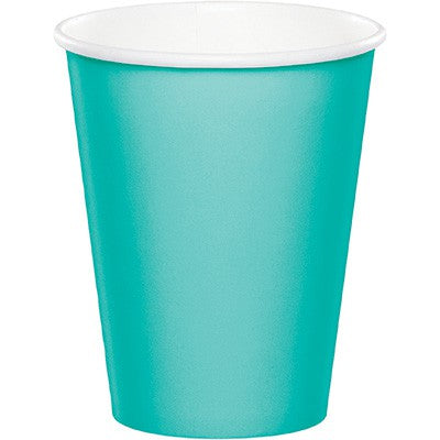 Teal Lagoon Cups Paper 266ml