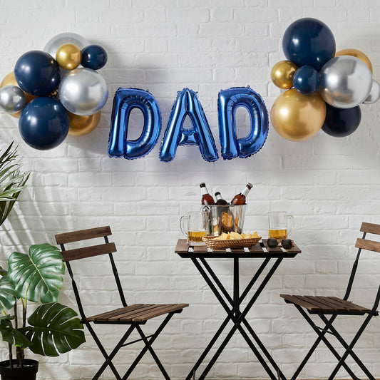 Happy Father's Day Dad Luxe Balloon Bunting Kit