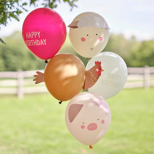 Farm Friends Birthday Balloon Party Bundle