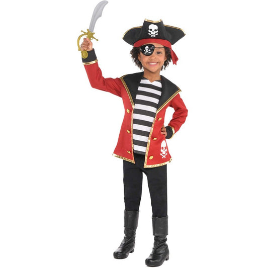 Costume Pirate Deluxe Boy 4-6 Years