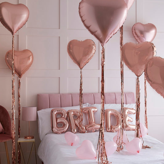 Blush Hen Balloon Pack Bride Bedroom Decor Pack