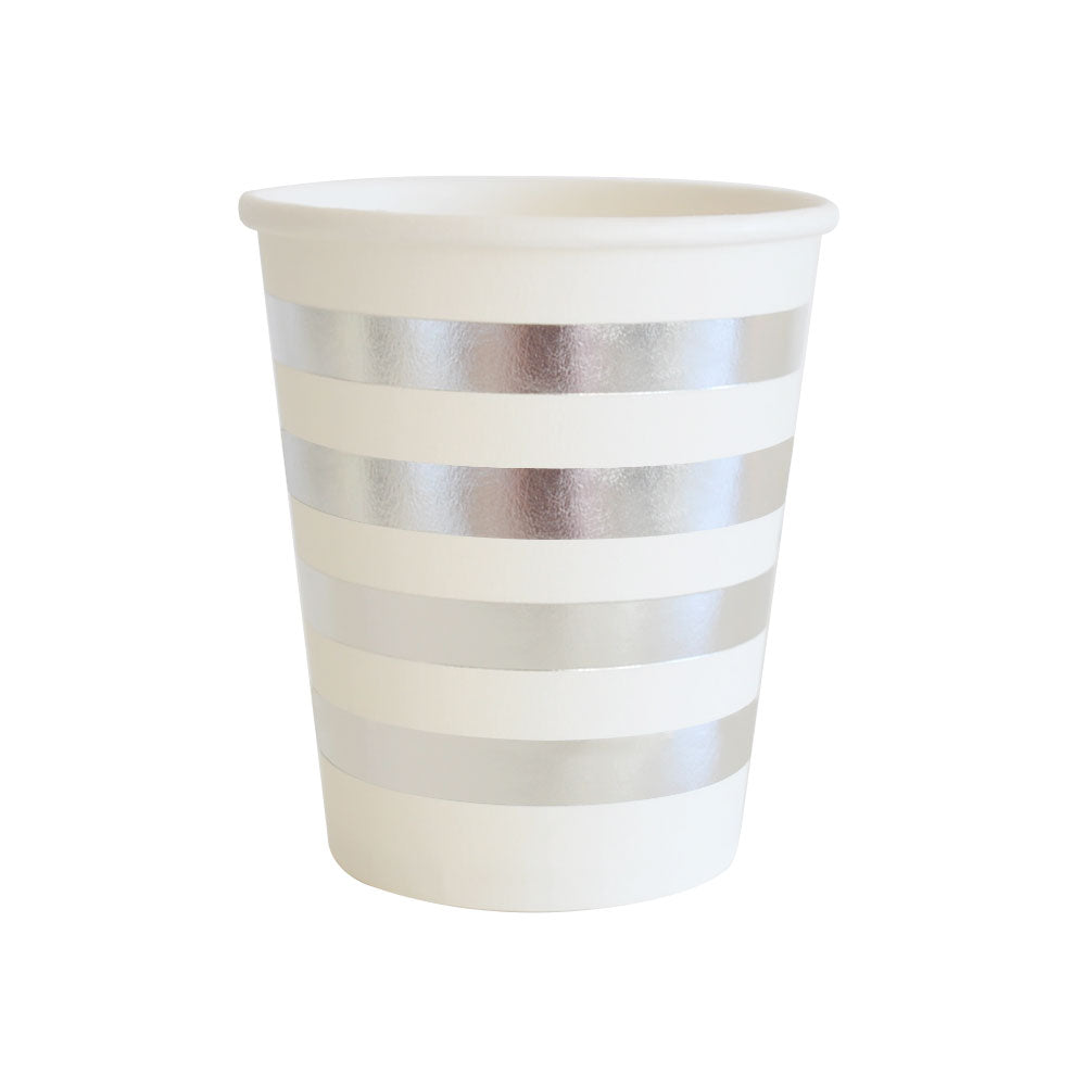 Silver Stripe Cup
