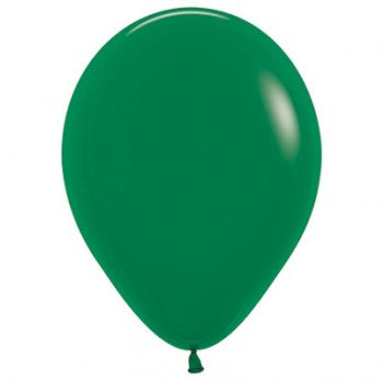 Sempertex 30cm Fashion Forest Green Latex Balloons 032, 25PK