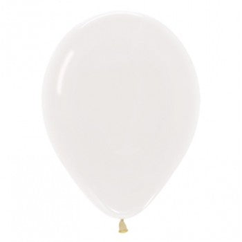 Sempertex 30cm Crystal Clear Latex Balloons 390, 25PK