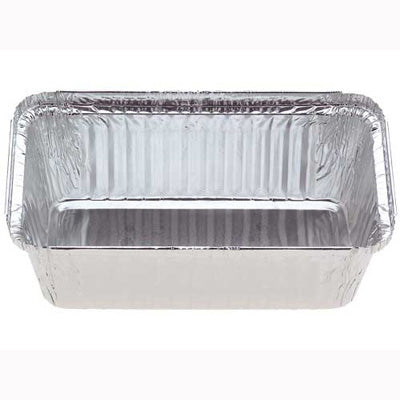 7119 - 840mls Oblong Takeaway Foil Container - Pack of 100