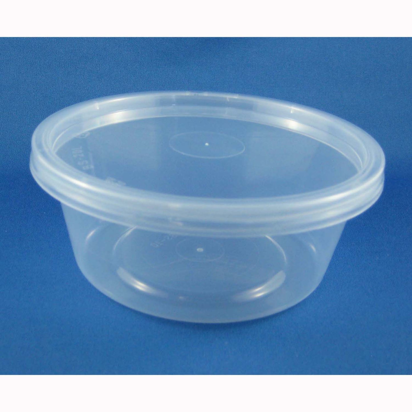 No 10 300ml Round Containers + Lid - Pack of 100