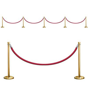 Awards Night Stanchion Barriers Wall Decorations Insta-Theme Props