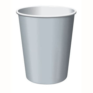 Shimmering Silver Cups Paper 266ml